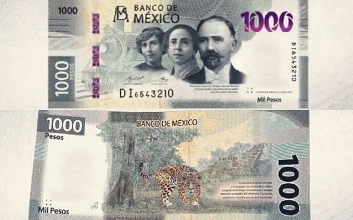 ¡Échale Un Ojo Al Nuevo Billete De Mil Pesos Dinero Economía Banco De México Moneda Nacional 9829